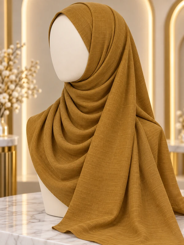 Camel Brown Premium Turkish Hijab